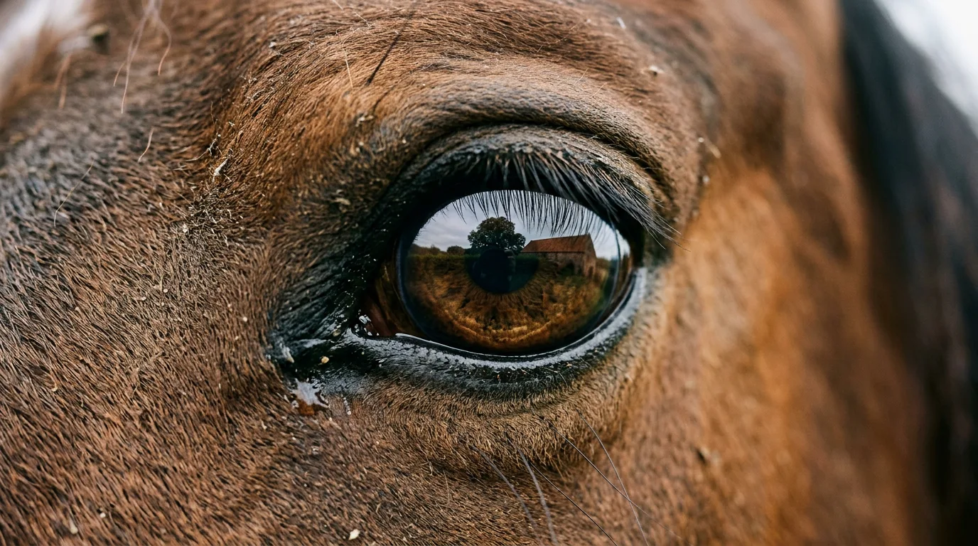 Un regard de cheval, Centre équestre de Divonne-les-Bains, Divonne-les-Bains