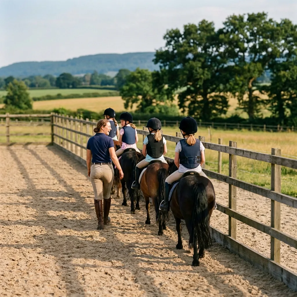 Cours de poney à Divonne-les-Bains, Ain